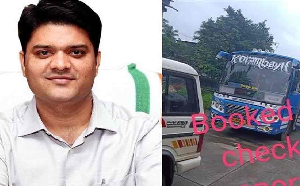 kerala collector gives interesting punishment to a conductor who behaved harsh with children