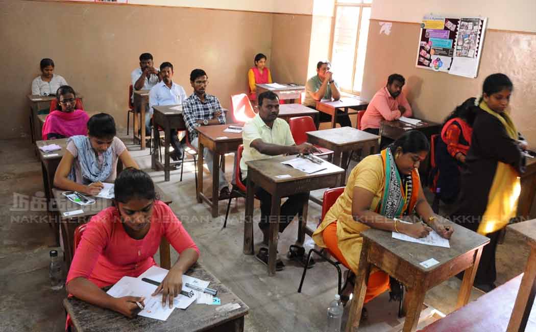 tnpsc group two mains exam in chennai thiruvallikeni
