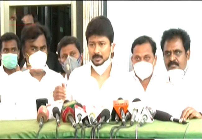TAMILNADU EDUCATION MINISTER DMK UDHAYANIDHI STALIN MEET
