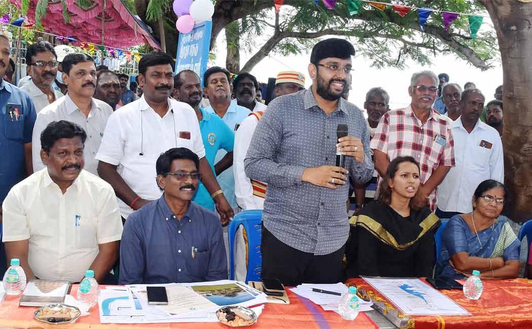 Veeranam Lake declared ancient symbol, should be made tourist site request Gandhiselvan