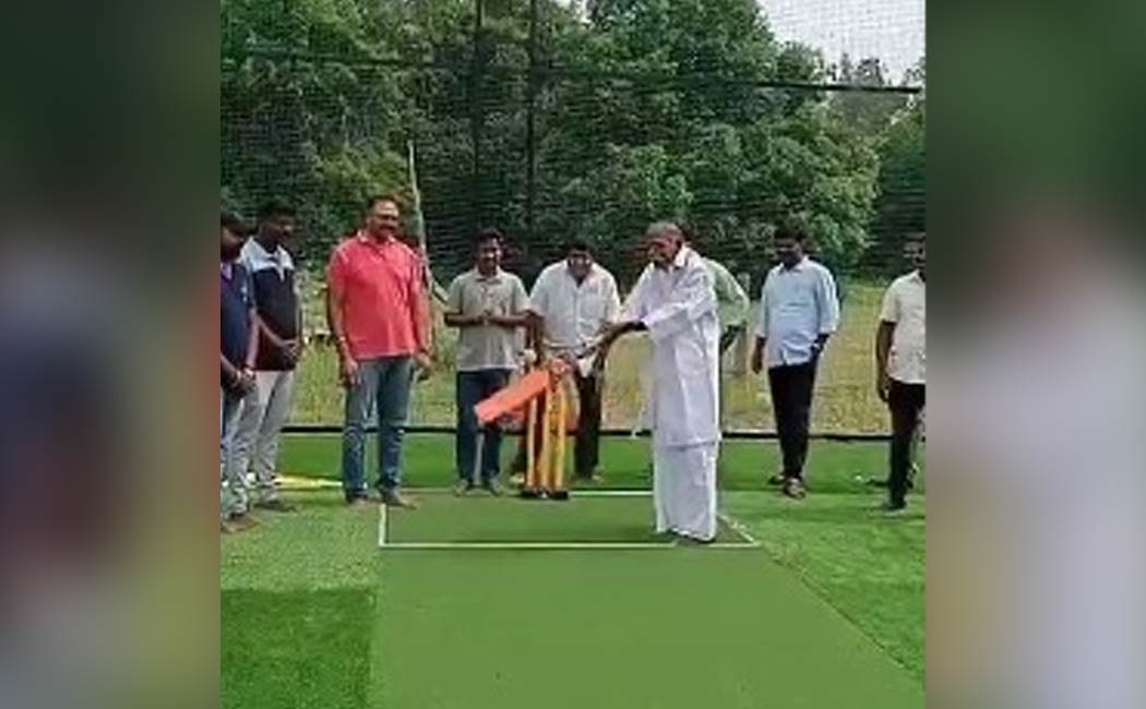 Puducherry Chief Minister Rangaswamy who played cricket