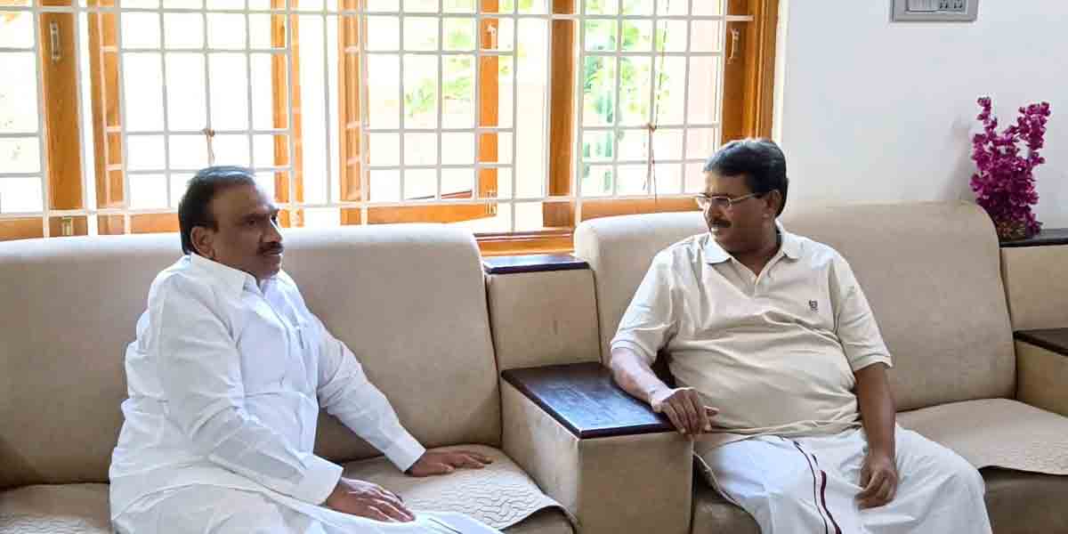 The Chief Minister continued to inquire about the District Secretary's health