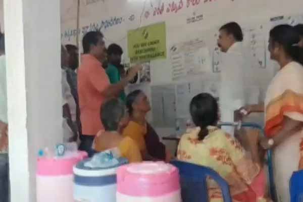 andhra election YSR Congress MLA incident Voter backlash