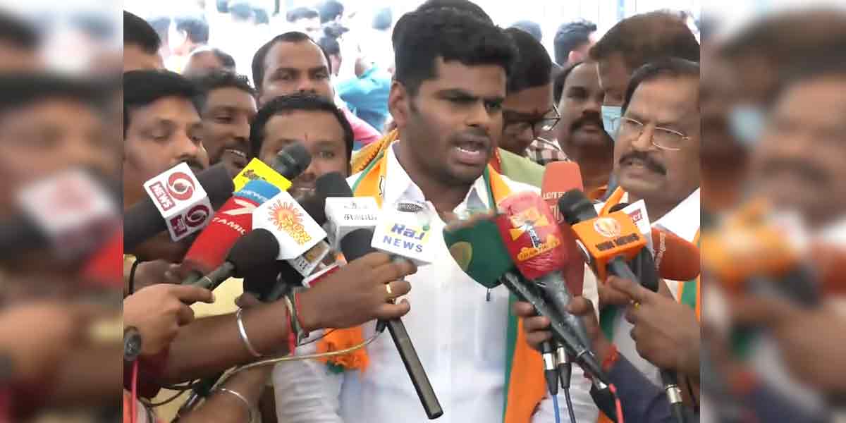 Allegation against Tamil Nadu DGP ... Annamalai who met the Governor!