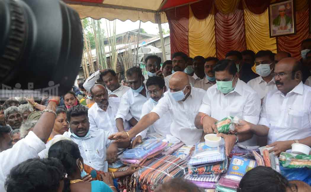 Edappadi Palanichamy who provided welfare assistance to the public