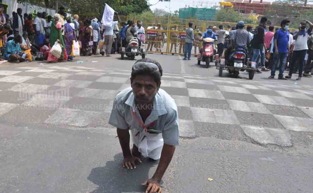 people who tried to besiege! Detained police!