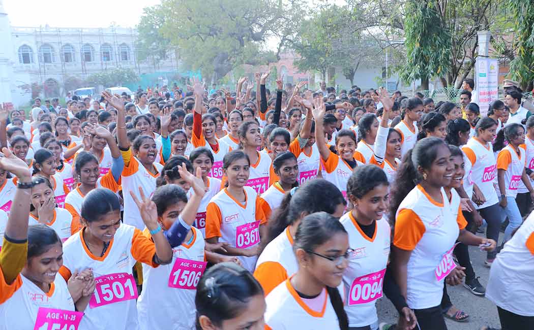 Marathon competition to promote fitness among women