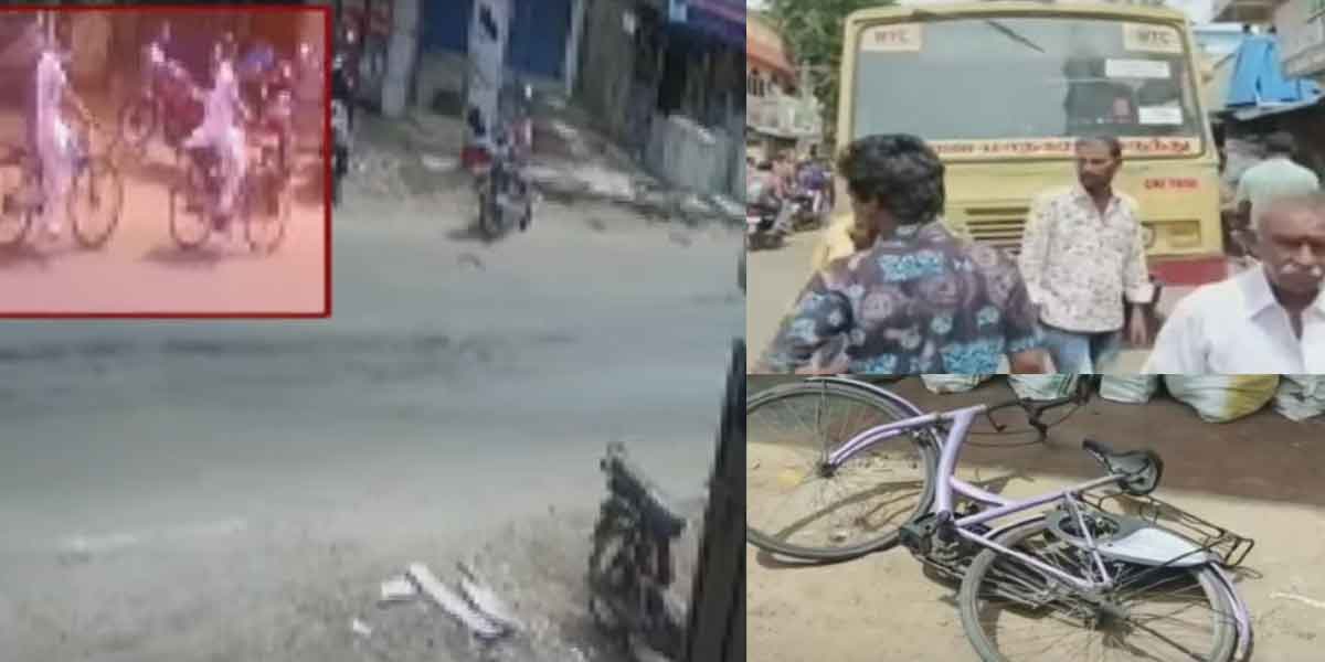 A schoolgirl in a bus collision... Tragedy happened when she was leaving after the independence ceremony!