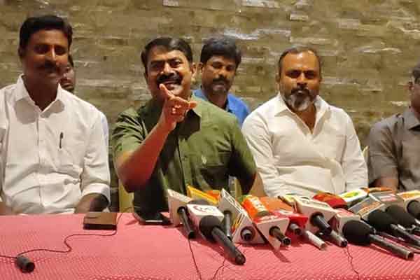 Seeman says The work of AIADMK is highly commendable
