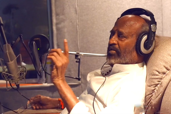 rajini start his dubbing for vettaiyan