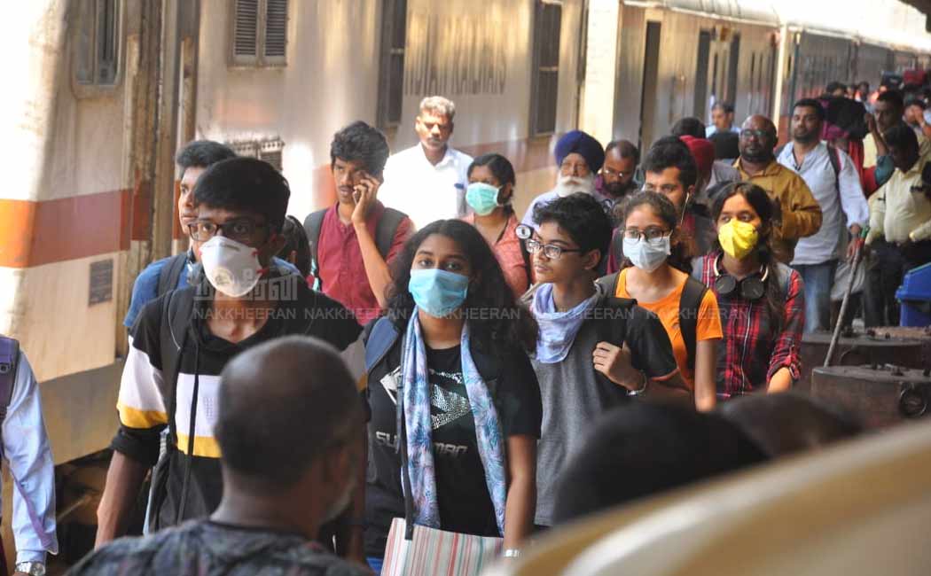 Corona safety arrangements at Railway stations
