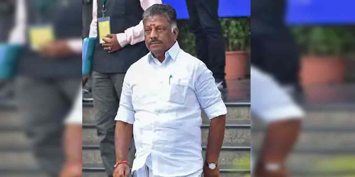 AIADMK MLA who supported OPS