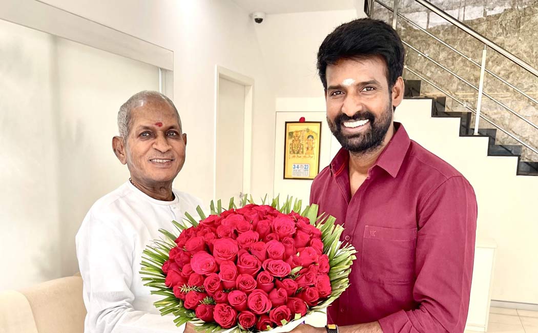 soori meets ilaiyaraaja regards viduthalai success
