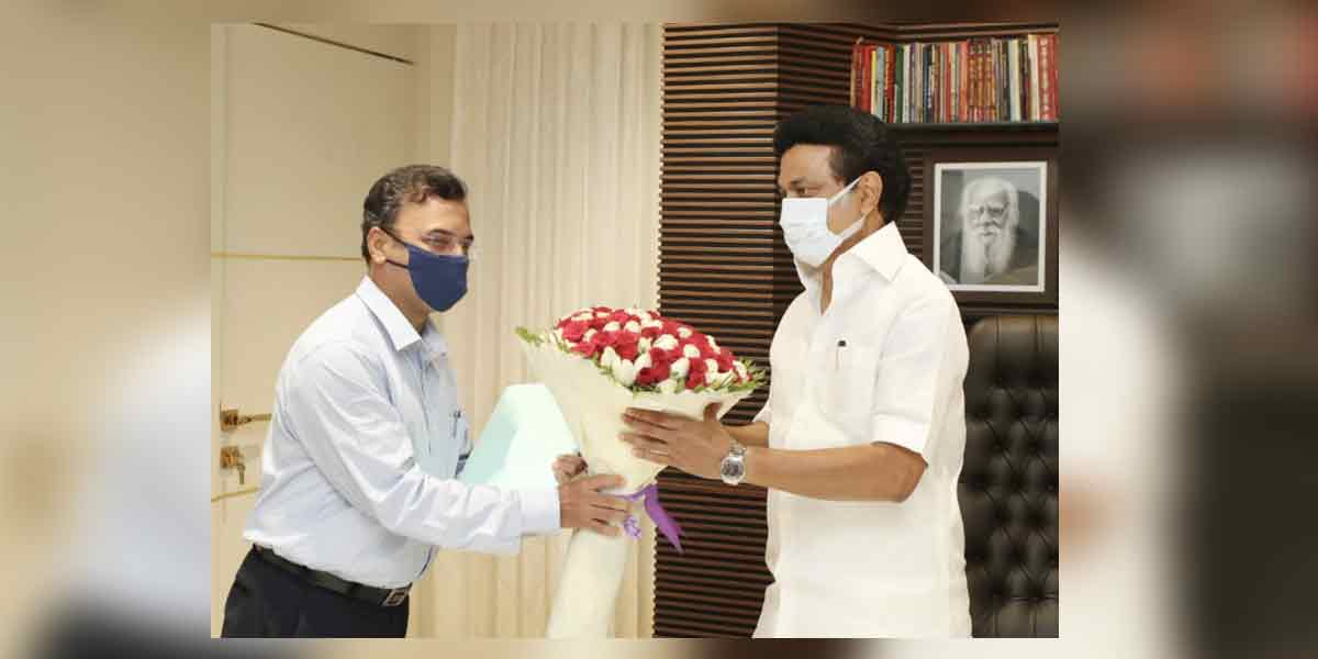 Congratulations to Stalin, Chief Secretary of Tamil Nadu!