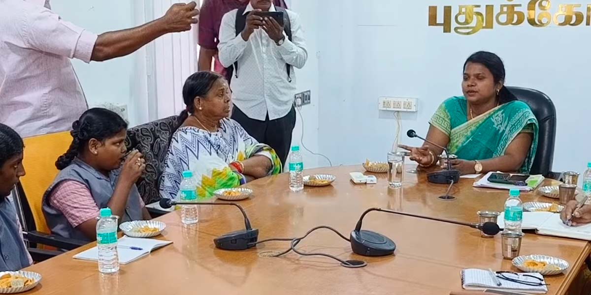 Collector of Pudukottai shares his dream of being a collector.