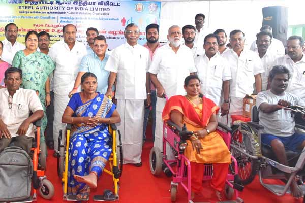 cm stalin is providing various benefits to the special person says Minister I. Periyasamy
