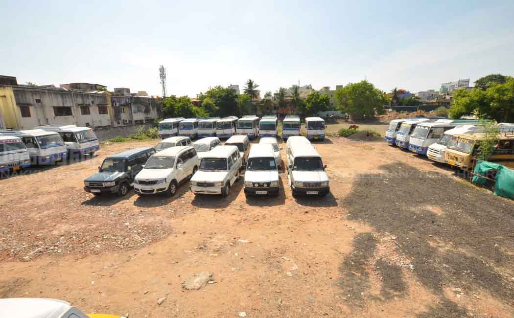 Recovery of temple property; Minister inspects live