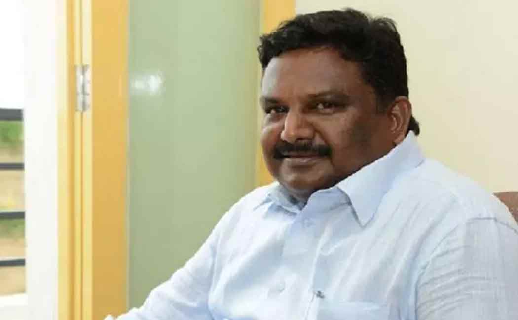 Minister SS Sivasankar who started the development work