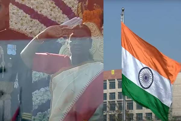 Republic Day Celebration 2025 The President hoisted the national flag in Delhi