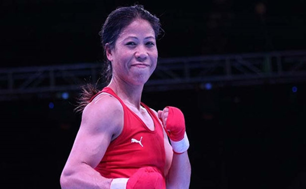 Mary Kom wins 2020 Olympic boxing qualifier match