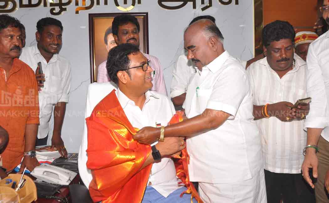 mla trb rajaa charge minister posting