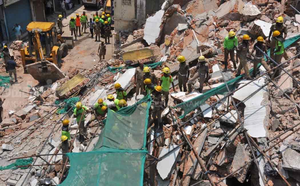 chennai parrys corner building unexpected incident