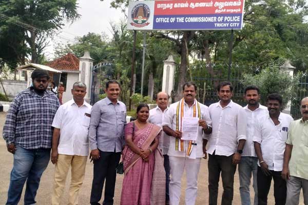 police complaint against Annamalai for defaming Rahul Gandhi and Sonia Gandhi