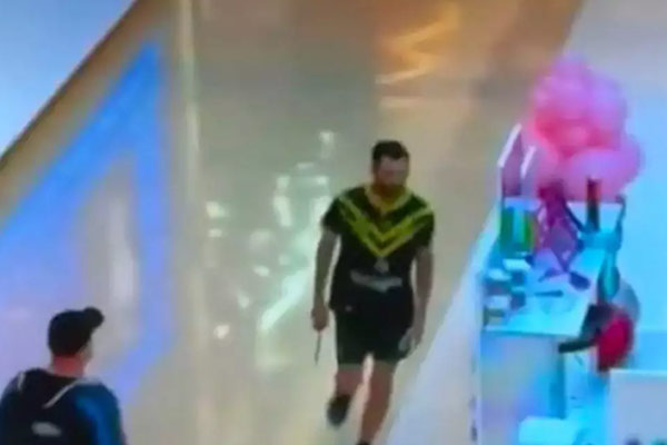 Mall incident in australia