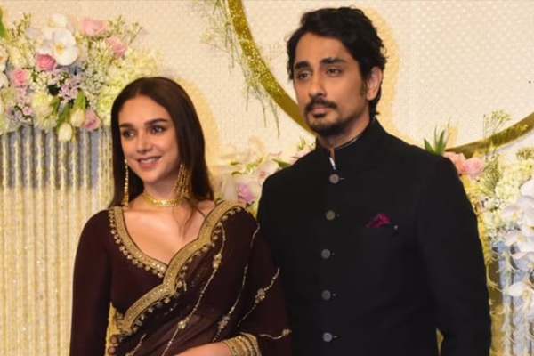 siddharth calrifies on his marrige news to aditi rao