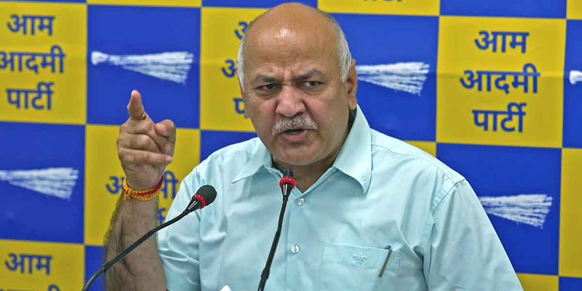 Enforcement Department registered a case against Delhi Deputy Chief Minister!