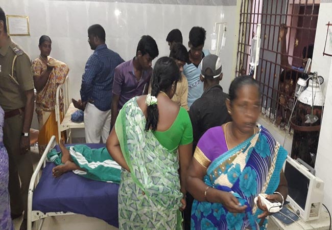 CUDDALORE SHARE AUTO INCIDENT STUDENTS ADMIT AT HOSPITAL