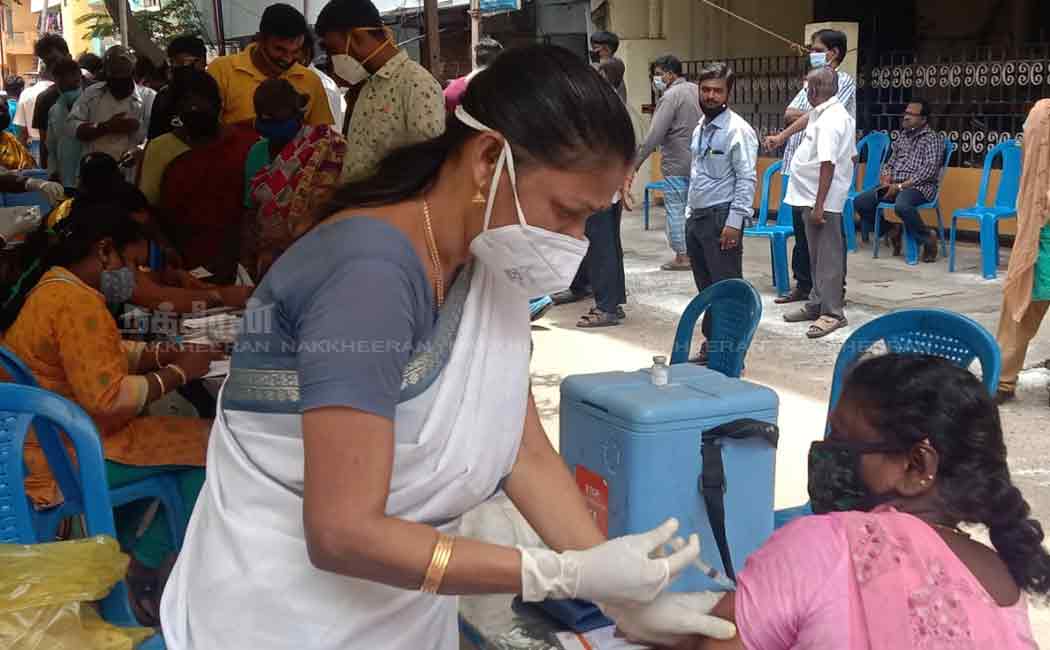Vaccination camp at Chennai