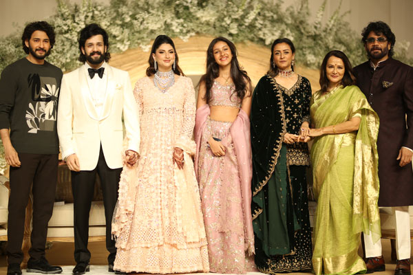 nagarjuna son akhil akkineni marriage reception 5