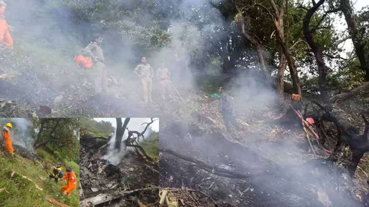 Helicopter crash - 7 lose their live