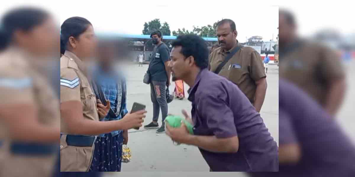 Police arrest youth and investigate!