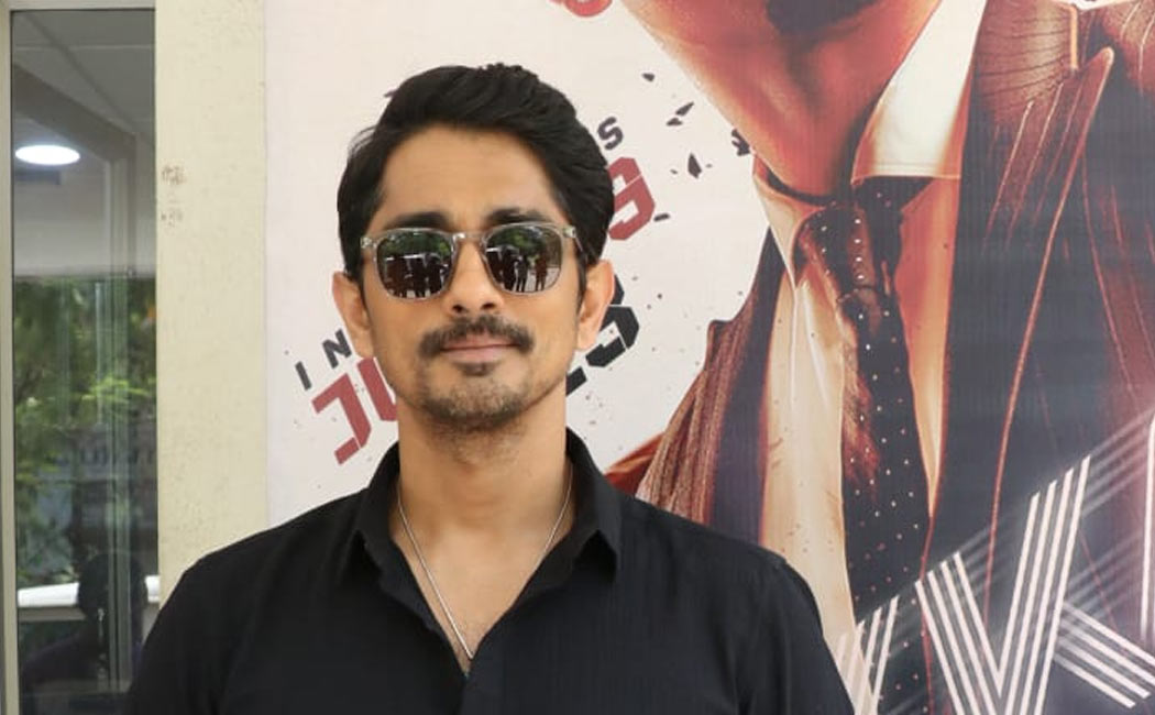 siddharth speech in takkar press meet