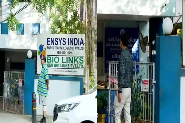 Enforcement Directorate conducts surprise raids at 7 locations in Chennai!