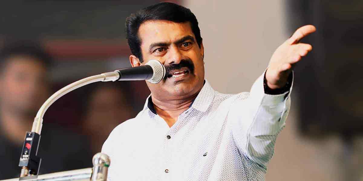 'Why is free for people who have money to drink for 600 crores in Tasmac'-Seeman is obsessed