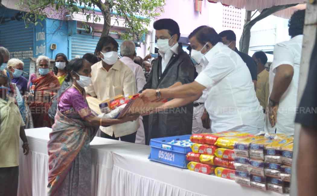 The Chief Minister who met the people directly and distributed relief items