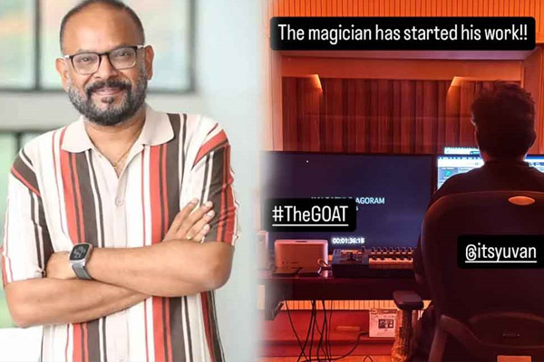 venkat prabhu vijay the goat update