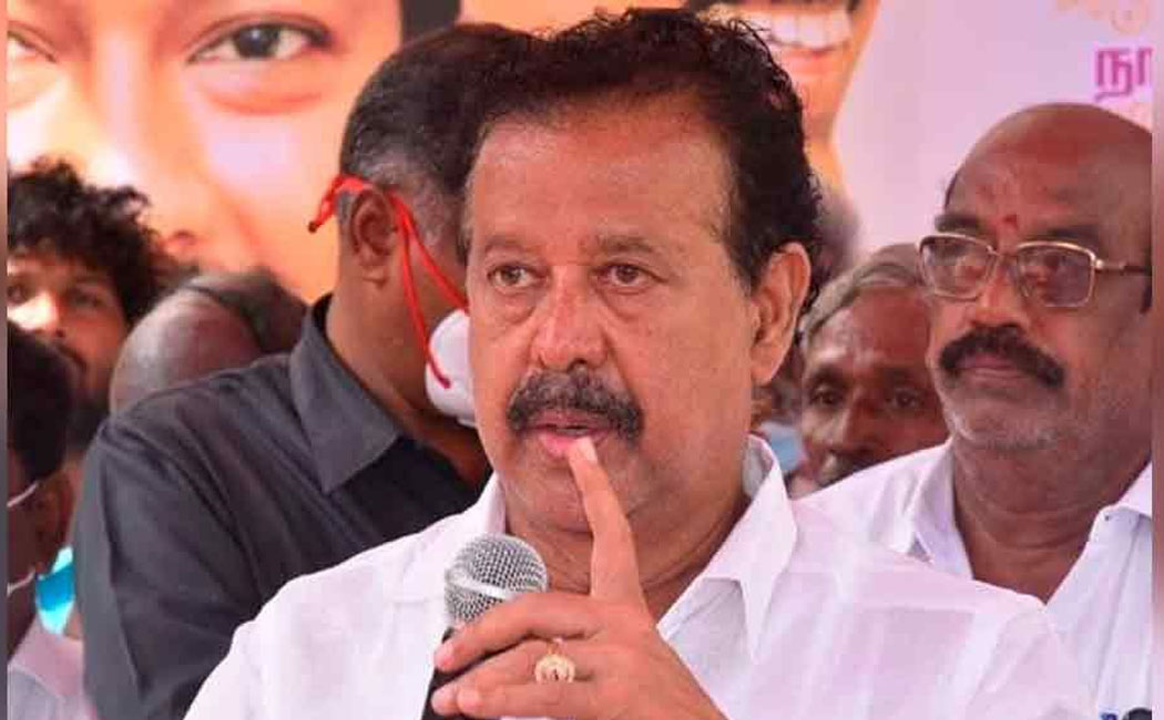 minister ponmudy talk about gayathri raghuram joining dmk