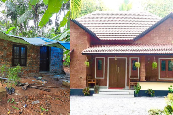 Makers Of Malayalam Film Anbodu Kanmani Gift House to family Built For Filming