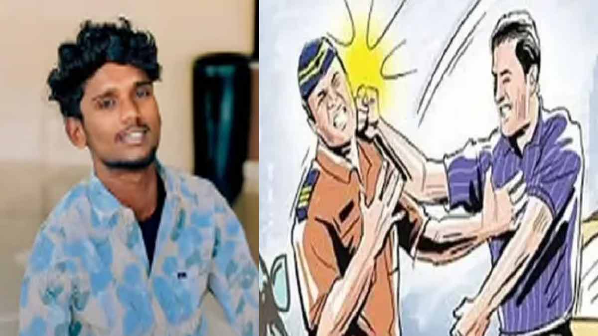 Cops shot; There is excitement in the Kalaiyar temple