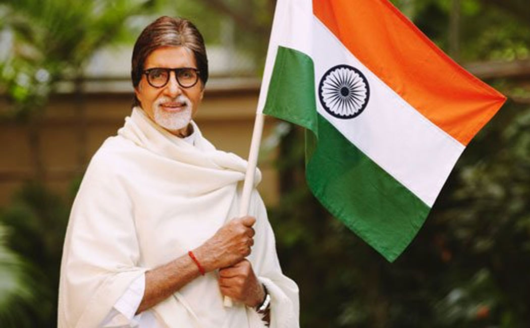 Amitabh Bachchan posts Bharat Mata ki jai