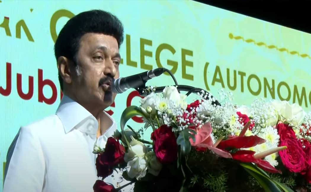 students incident Chief Minister M. K. Stalin's speech at chennai