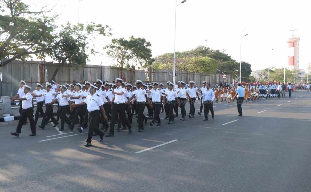 Parade rehearsal