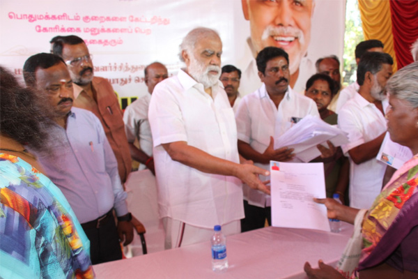 old age pension being provided again saya Minister I. Periyasamy