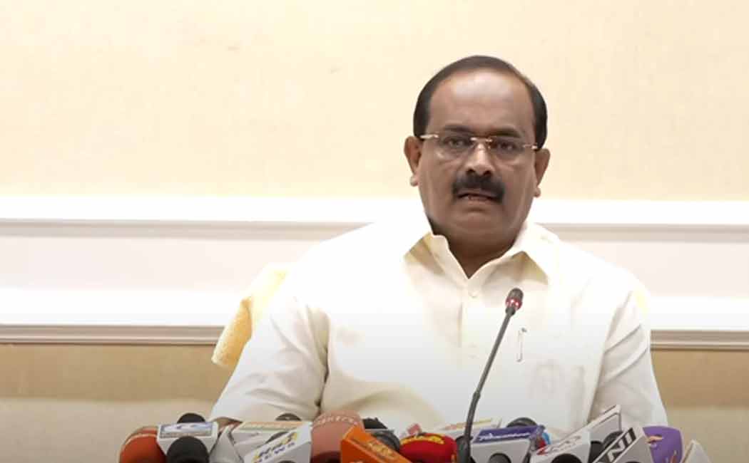 "Kerosene shortage due to central government control" Minister Chakrapani