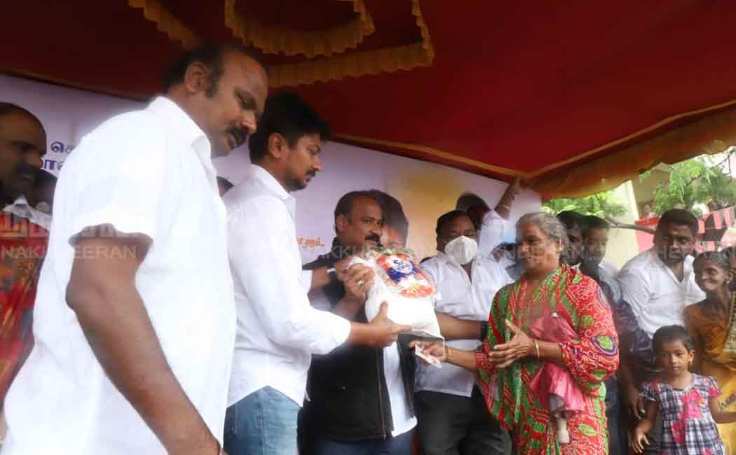 Udayanithistalin who provided welfare assistance on the eve of his birthday