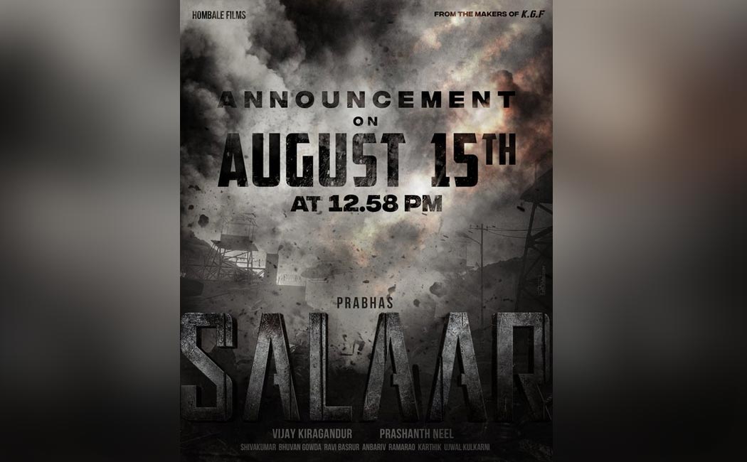 salaar new update release date announced